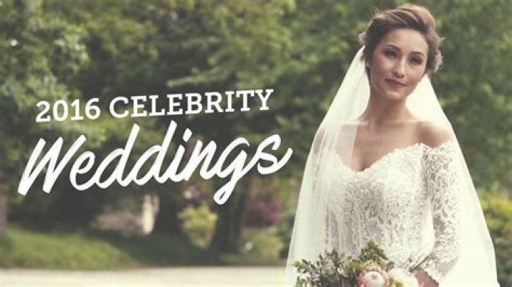 2016 Celebrity Weddings — PICS
