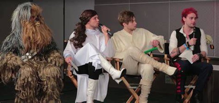 5SOS Dress In ‘Star Wars’ Costumes To Interview Cast — Watch Hilarious Video – Hollywood Life