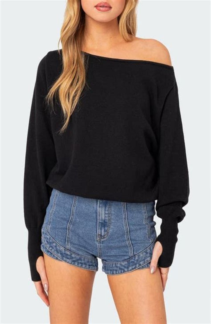 8 Stars Rocking Off-The-Shoulder Sweaters For Fall: Mila Kunis, Dua Lipa & More