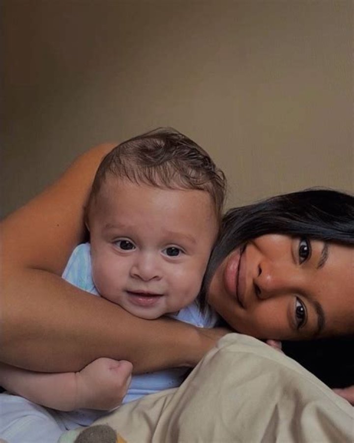 Aeko Brown, 2 Mos., Gets ‘Milk Drunk’ & Falls Asleep In Adorable New Pic Posted By Ammika Harris