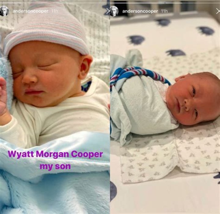 Anderson Cooper, 52, Announces Arrival Of Adorable Baby Son Wyatt: ‘I’m Grateful’