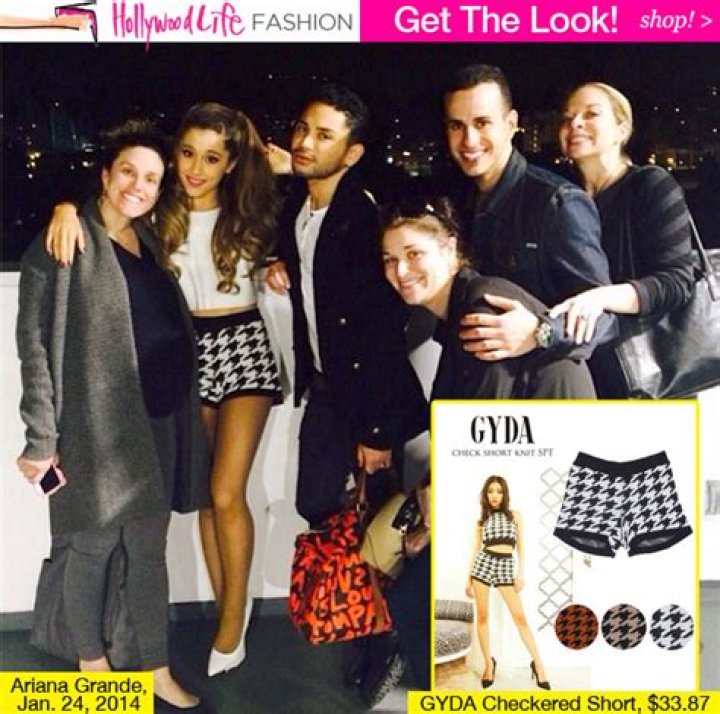 Ariana Grande’s Shorts — Get Her Houndstooth Shorts From Japan For $33 – Hollywood Life