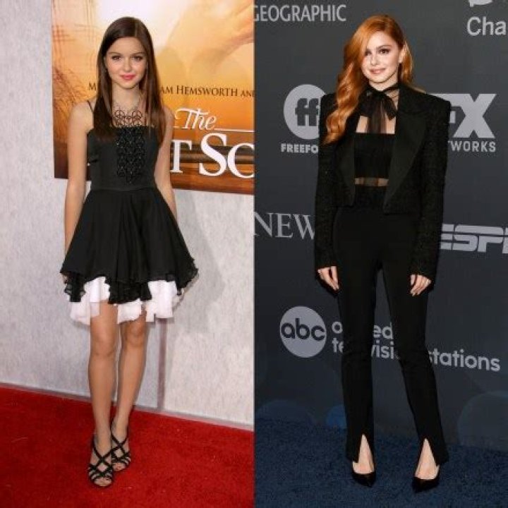 Ariel Winter, 22, & Sarah Hyland, 29, Twin In Fitted Black Dresses At ‘Modern Family’ Party