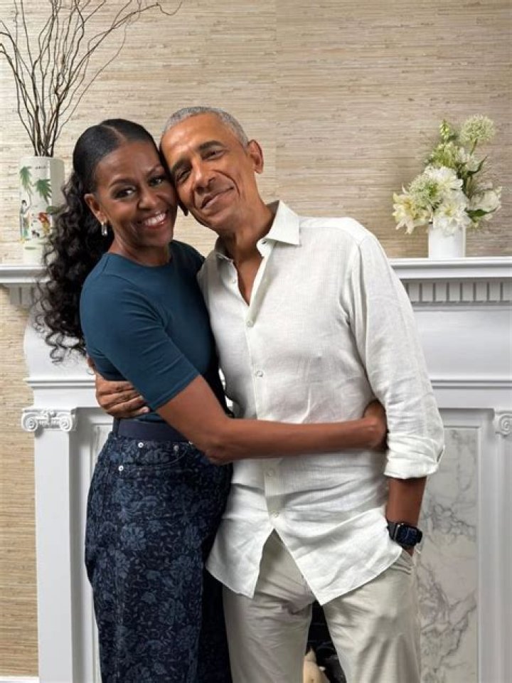 Barack Obama Holds Michelle As They Watch Sunset Together In Tribute For Her 59th Birthday
