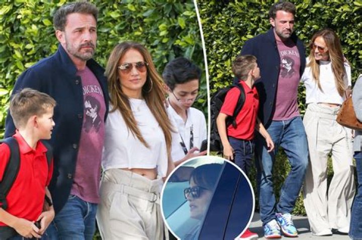 Ben Affleck & Jennifer Garner Enjoy Family Outing With All 3 Kids At Church — New Pics