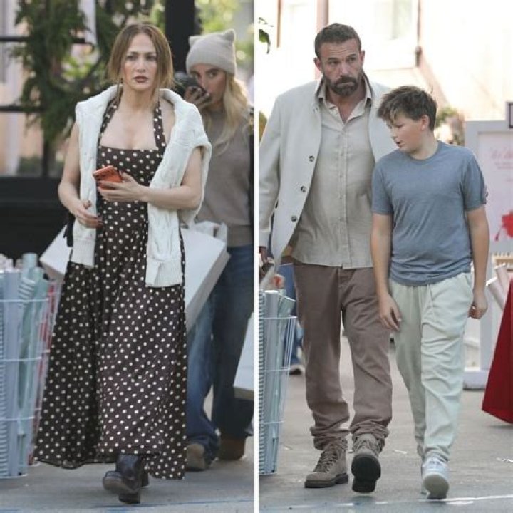 Ben Affleck & Jennifer Lopez Out With Their Kids: Photos – Hollywood Life