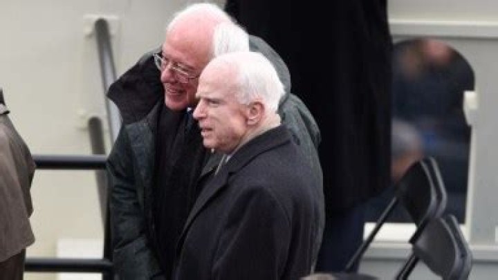 Bernie Sanders & John McCain Take A Selfie At Trump’s Inauguration & It’s Epic — Pics
