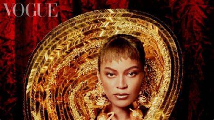 Beyonce’s Black Dress On Horse For Vogue UK Cover: Photos – Hollywood Life