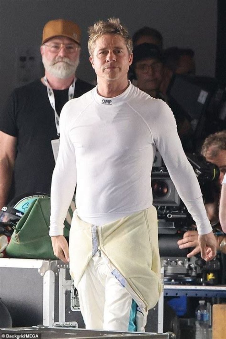 Brad Pitt Shows Off New Thinner Look — Dropping Weight For A Movie Role?