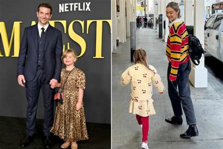 Bradley Cooper’s Daughter Lea, 4, Looks So Grown Up With Long Pigtails & Leopard Dress — Pics