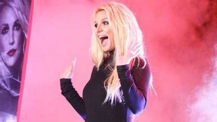 Britney Spears Goes Commando In Black Dress For Residency Announcement – Hollywood Life