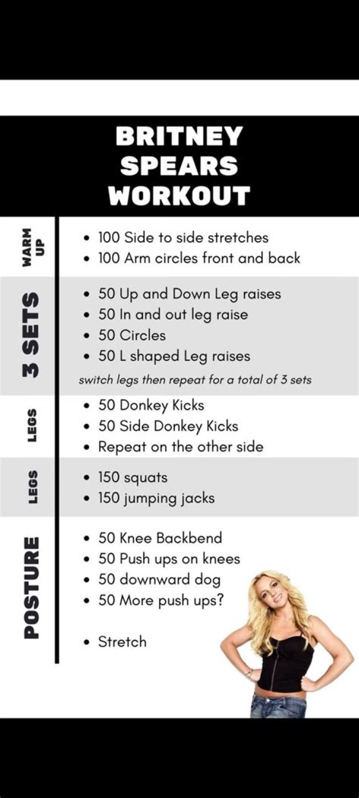 Britney Spears Shares Her Workout Routine On Instagram: Get Ready To Have A ‘Tight Buttocks’