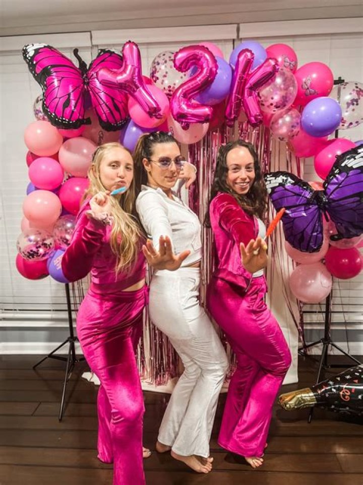 Camila Cabello Dances In Sparkly Crop Top & Sheer Pants For Her Y2K-Themed Birthday Party