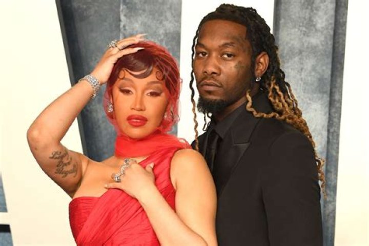 Cardi B & Offset Reunite At Strip Club & He Raves She Looks ‘Scrumptious’ In Little Red Dress