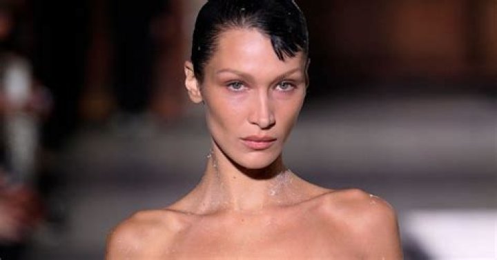 Celebrities In Strapless Swimsuits: Photos Of Bella Hadid & More