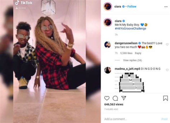 Ciara & Her Son Nail Hit Yo Groove Challenge — Watch Them Dance – Hollywood Life