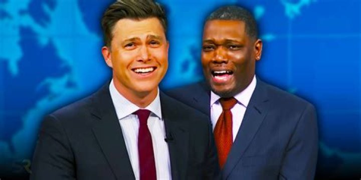 Colin Jost & Micheal Che Deliver ‘SNL’s ‘Weekend Update’ With A Cameo From Alec Baldwin’s ‘Trump’
