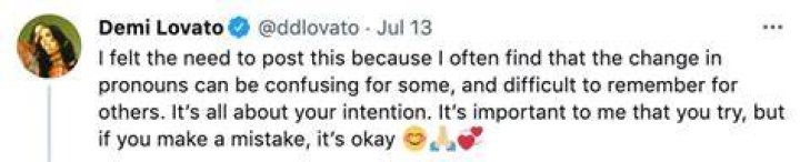 Demi Lovato Addresses Being ‘Misgendered’ After Changing Pronouns To ‘They’