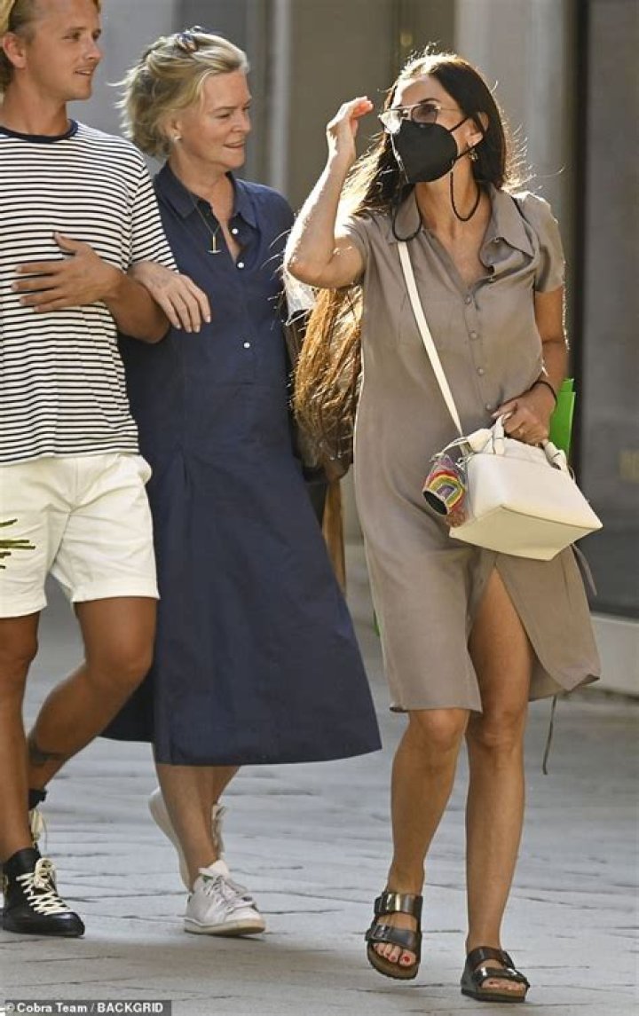 Demi Moore, 58, Rocks Short Shorts As She Tours Italy With Mystery Man — Photo