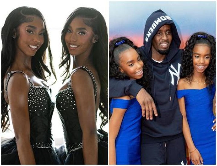 Diddy’s Twins, 12, Practice Volleyball In the Backyard & He Proudly Watches — Video