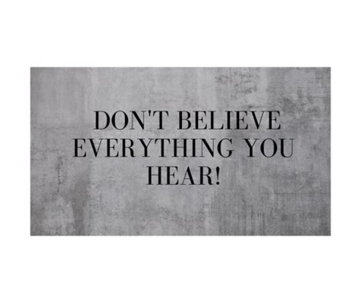 ‘Don’t Believe Everything You Hear’ – Hollywood Life
