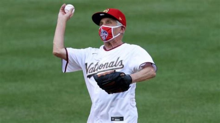 Dr. Anthony Fauci Gets His Own Baseball Card After Throwing Wayward Opening Day Pitch