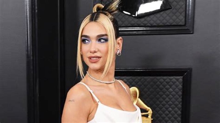 Dua Lipa’s Sparkly Silver Cutout Dress – Photos – Hollywood Life