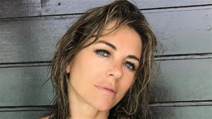 Elizabeth Hurley, 54, Is Absolutely Peachy In String Bikini & Shows Off Her Sensational Figure In New Pic
