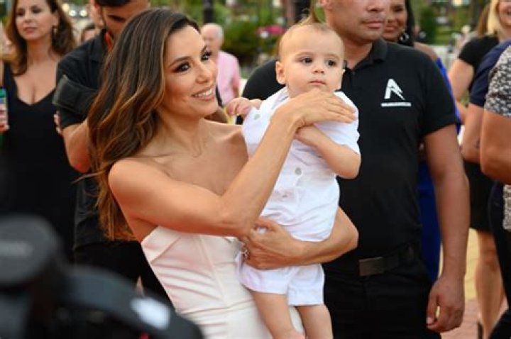 Eva Longoria, 44, Cradles Her Adorable Son, 1, In Strapless White Dress At Global Gift Foundation Event