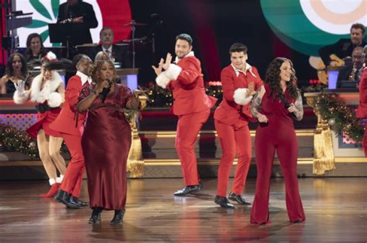 Gabby Barrett Dresses Up Her Baby Bump In Gorgeous Velvet Dress For CMA Country Christmas