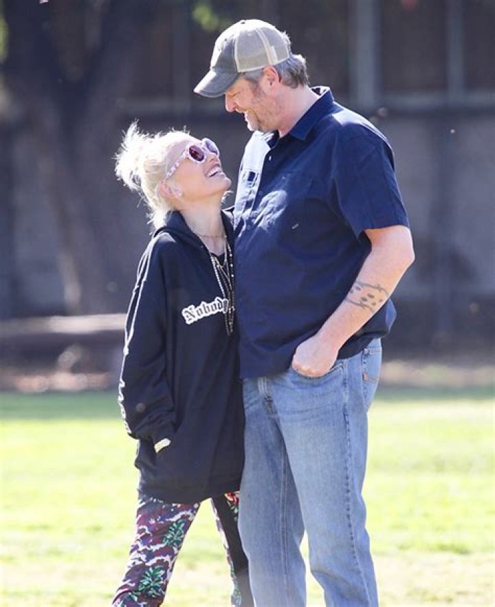 Gwen Stefani’s Shoes With Blake Shelton’s Face – Photos – Hollywood Life