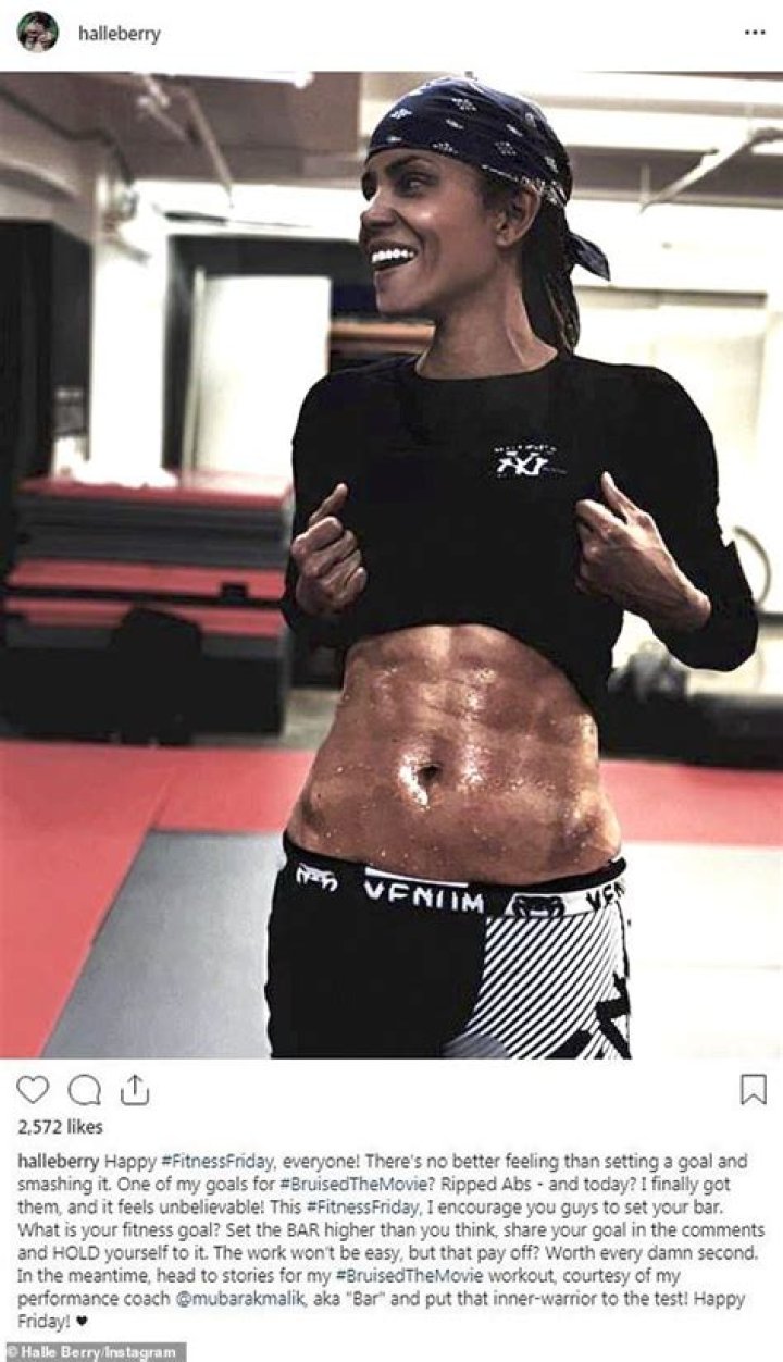 Halle Berry, 53, Shows Off Her Toned Arms & Recommends Her Favorite Workouts As She Gets Fit