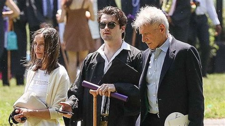 Harrison Ford & Calista Flockhart At Son Liam’s Graduation: Photos – Hollywood Life
