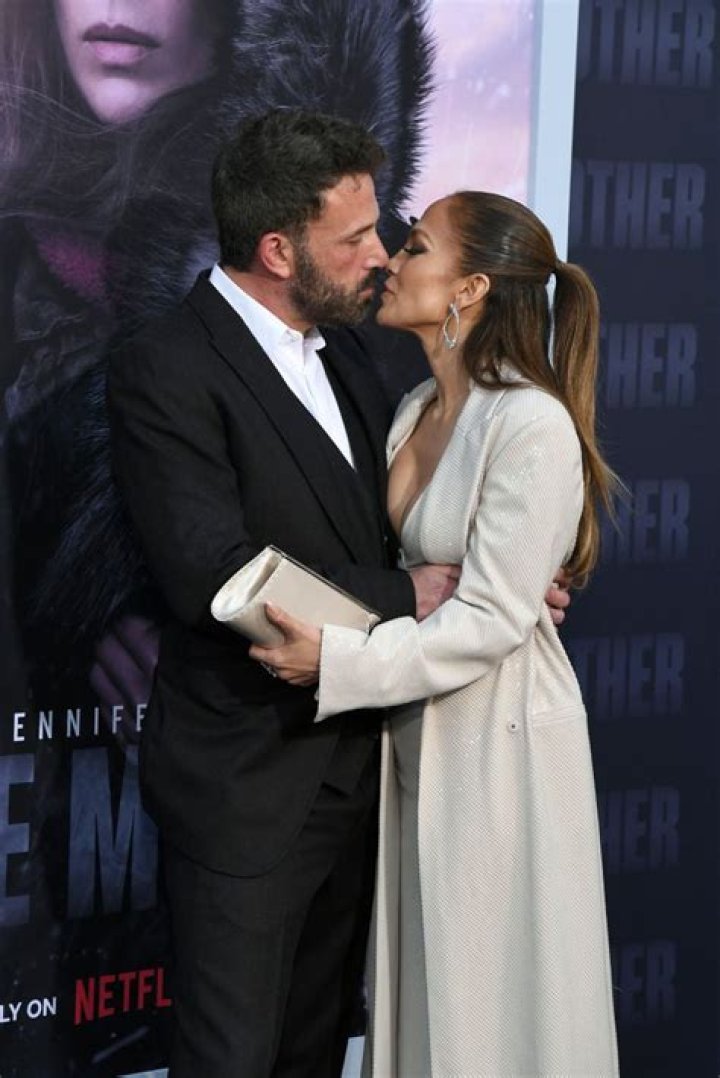 Jennifer Lopez Rocks Crop Top & Skirt As She Kisses Ben Affleck At ‘The Mother’ Premiere: Photos