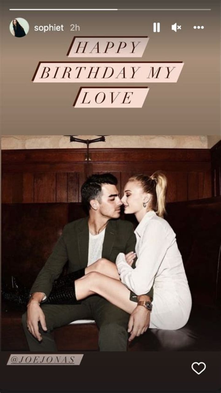 Joe Jonas Wishes Wife Sophie Turner Happy Birthday With Candid Photo – Hollywood Life
