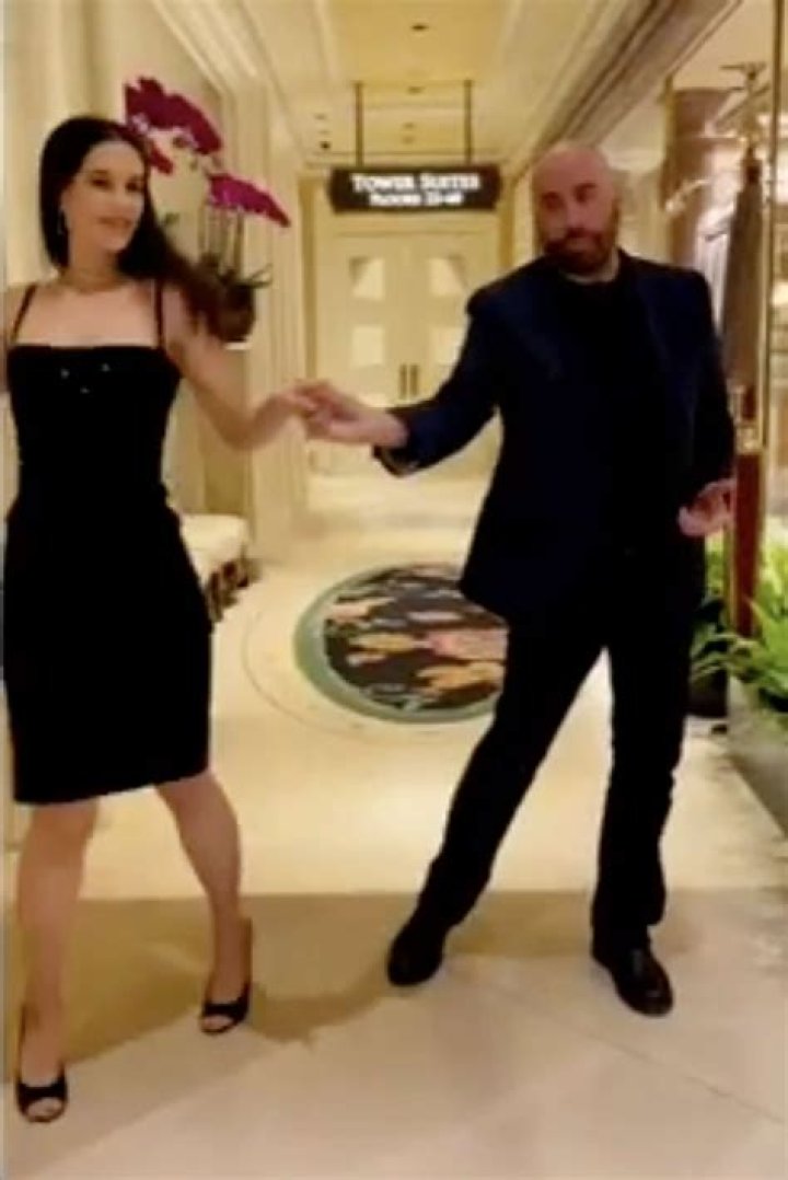 John Travolta & Daughter Ella, 20, Dance Together In Sweet Tribute To His Late Wife Kelly Preston