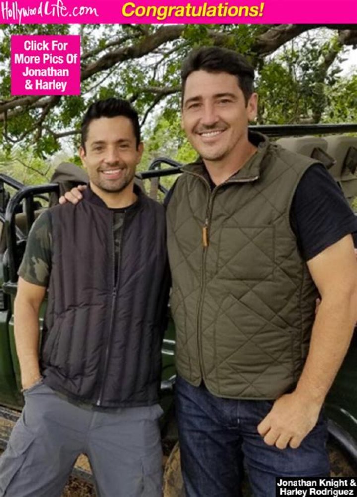 Jonathan Knight Engaged To Harley Rodriguez — Singer To Wed Longtime Boyfriend – Hollywood Life