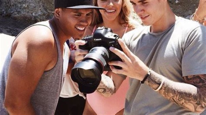 Justin Bieber & Ex Chantel Jeffries Reunite For Sexy Photo Shoot On The Beach — Pics
