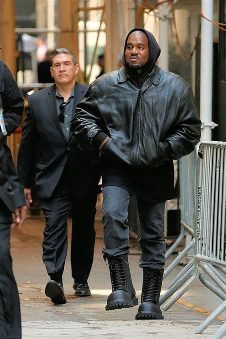 Kanye West Spotted Leaving Balenciaga Show Amid Kourtney Kardashian & Travis Barker’s Wedding