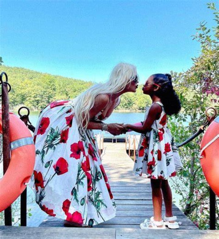 Khloe Kardashian & Daughter True, 1, Wear Matching Animal Print Pajamas To Bed — Pics