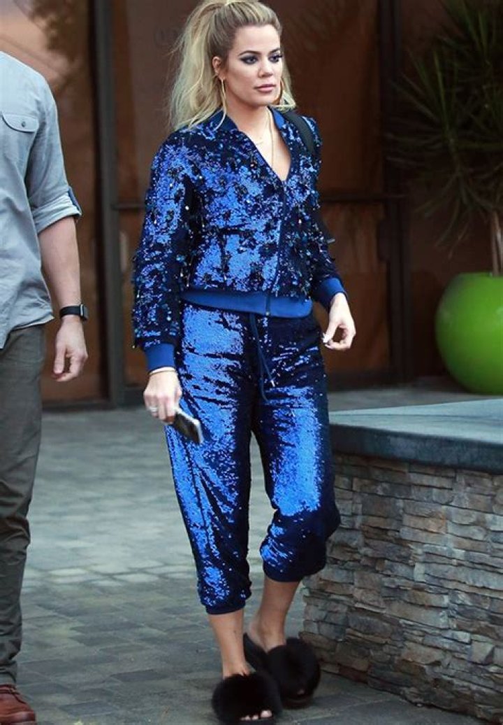 Khloe Kardashian Rocks $1,642 Sequin Tracksuit — Love Or Loathe?
