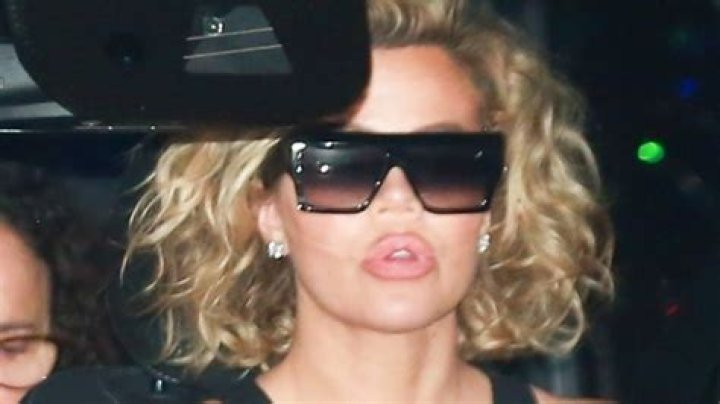 Khloe Kardashian’s Lips Look Bigger Than Ever While Attending Stormi’s 2nd Birthday Party