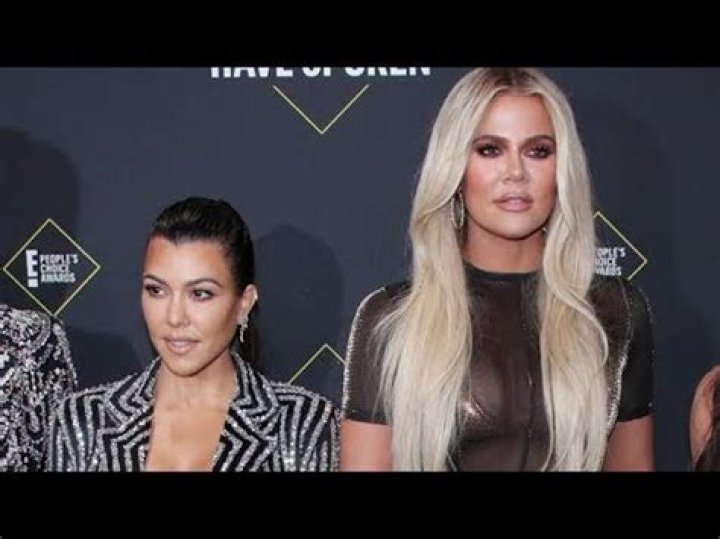 Khloe Kardashian Smothers Sister Kourtney In Hilarious Couch Fight At Her 36th Birthday Party