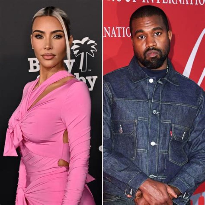 Kim Kardashian & Kanye West Show Off Voting Stickers After He Confirms He Voted For Himself
