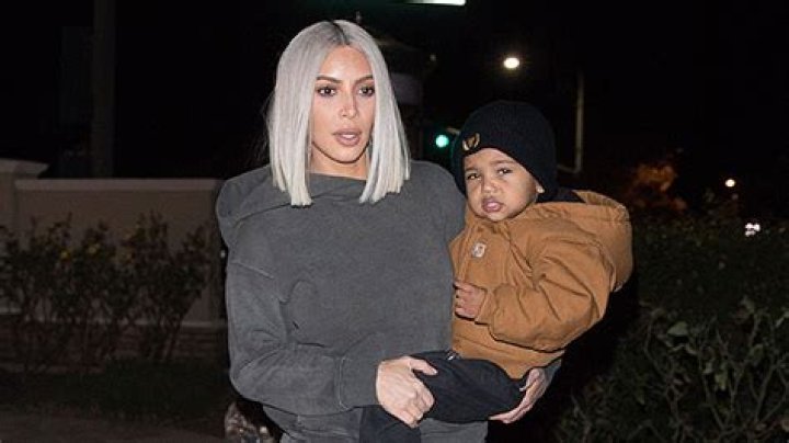 Kim Kardashian Proves Staying Home Isn’t So Bad With Cute Pic Of Saint West: ‘Look At This Face’