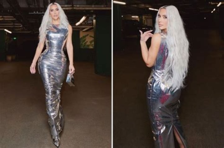 Kim Kardashian’s Waist Is The Tiniest It’s Ever Been In Tight Black Dress For Date Night With Kanye