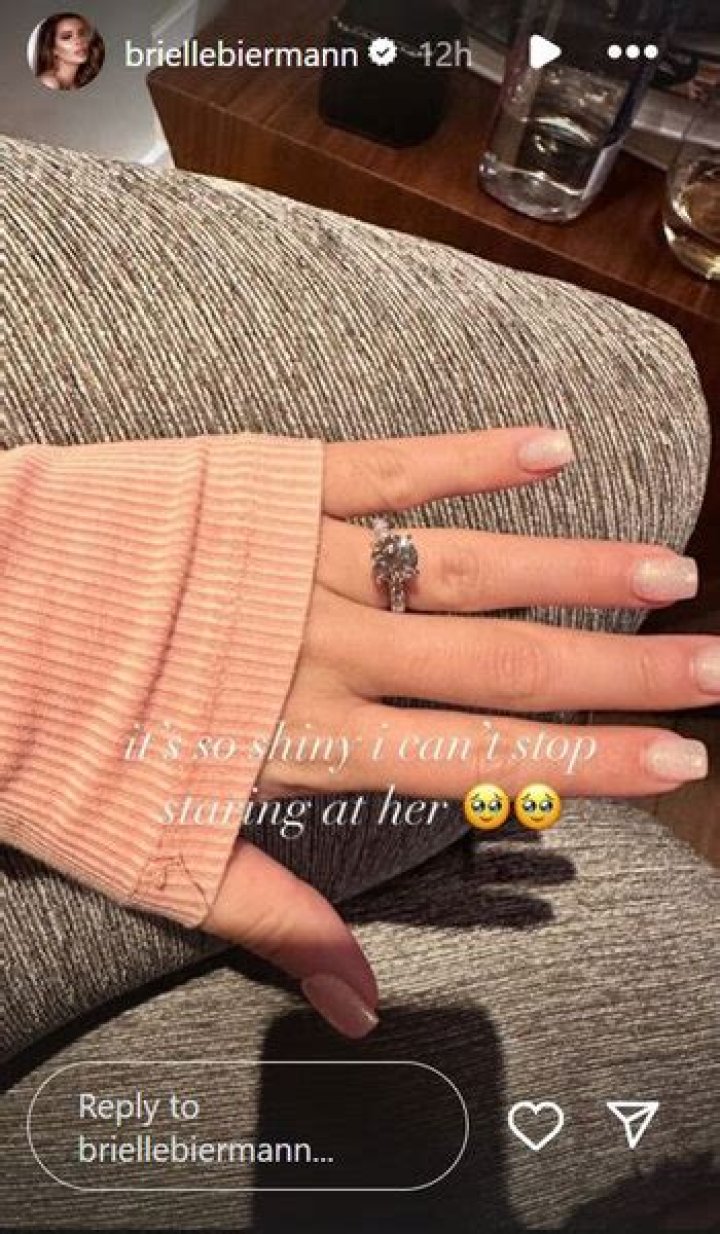 Kim Zolciak Shares Pic of Daughter Brielle Biermann’s Massive Diamond Ring Amid Billy Seidl Engagement: ‘So Happy’