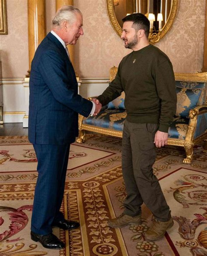 King Charles Hosts Ukraine’s President Zelenskyy At Buckingham Palace During Surprise Visit: Photos