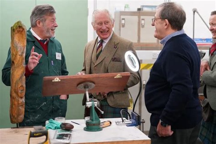 King Charles Smiles Wide In Scotland In First Photos After Prince Harry’s Book Hit Shelves