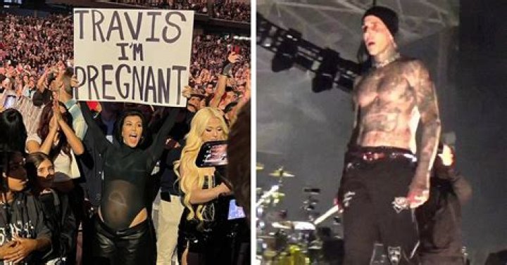 Kourtney Kardashian Goes To Blink-182 Concert After Pregnancy Reveal – Hollywood Life